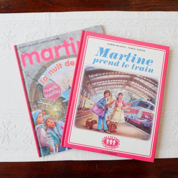 Deux albums de Martine